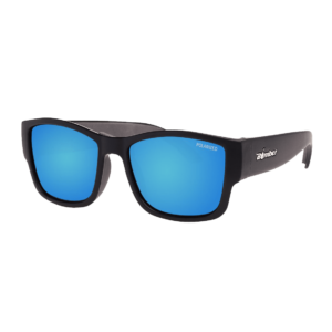 GM111ICE Gomer Bomb Gafas de Sol Polarizadas Espejo lente azul ICE con espuma azul y que flotan