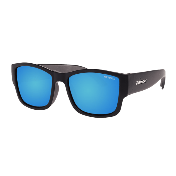 GM111ICE Gomer Bomb Gafas de Sol Polarizadas Espejo lente azul ICE con espuma azul y que flotan