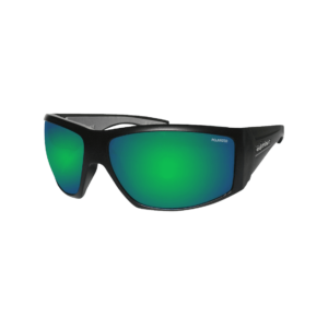 AH111GM Ahi BombGafas de Sol Polarizadas Espejo verde lente Seguridad calificado ANSI Z87+ que flotan