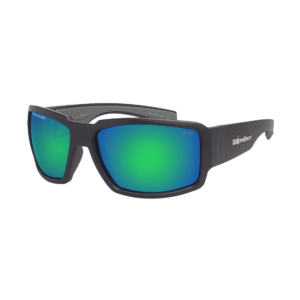 BG111GM Boogie Bomb Gafas de Sol Polarizadas Espejo verde lente Seguridad calificado ANSI Z87+ que flotan