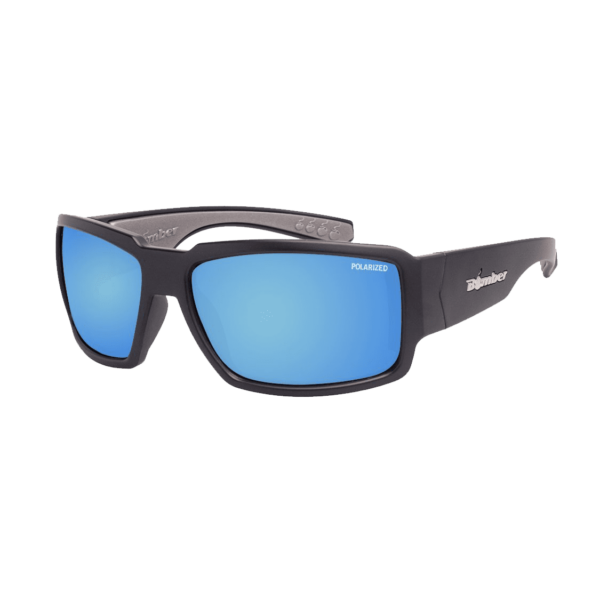 BG111ICE Boogie Bomb Gafas de Sol Polarizadas Espejo azul ICE lente Seguridad calificado ANSI Z87+ que flotan