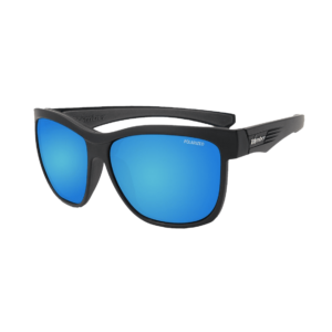 JA111ICE Jacó Bomb Gafas de Sol Polarizadas Espejo lente azul ICE con espuma azul y que flotan