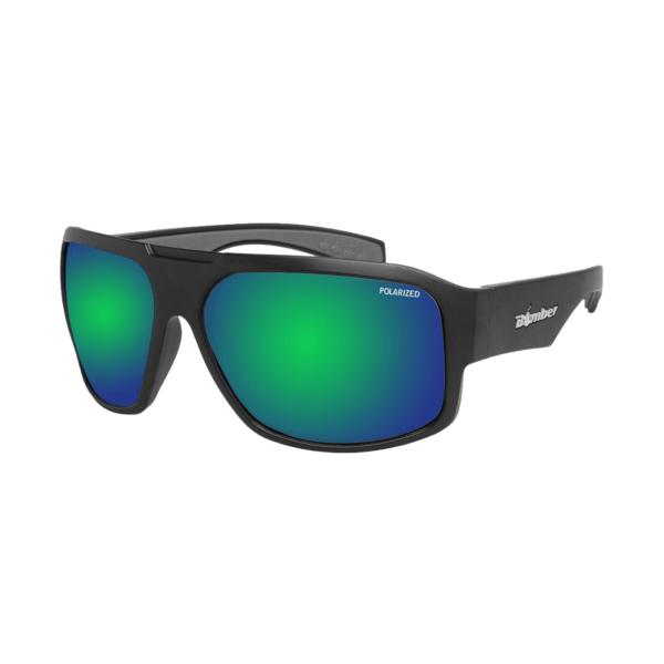 M111GM Mega Bomb Gafas de Sol Polarizadas Espejo verde lente Seguridad calificado ANSI Z87+ que flotan