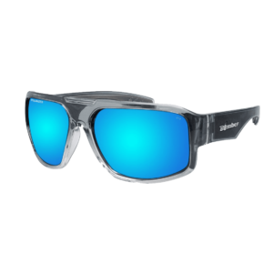 M114ICE Mega Bomb Gafas de Sol Polarizadas cristal que flotan con espejo hielo azul lente Seguridad calificado ANSI Z87+