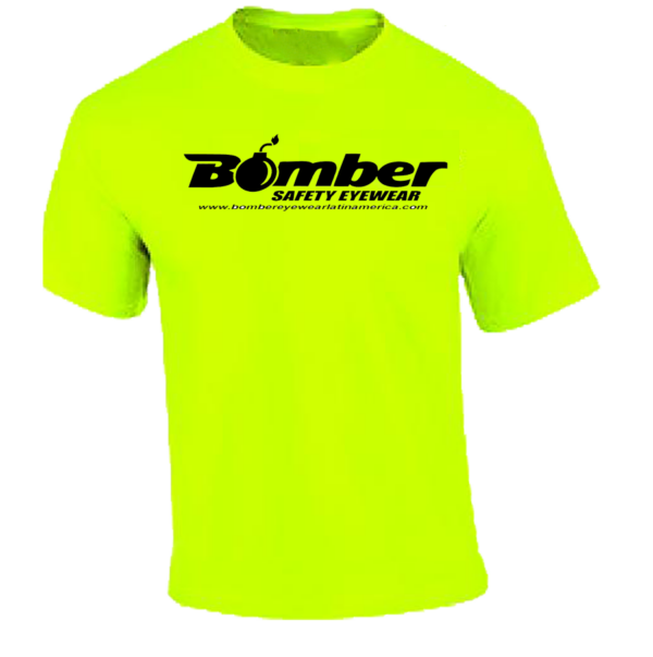 T-shirt estampada con un diseño de Bomber Safety Eyewear