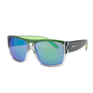 IRE114GMGF Irie Bomb Gafas de Sol Polarizadas cristal con Espejo verde lente y espuma verde que flotan
