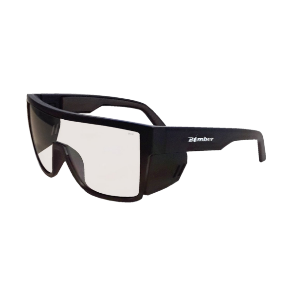 BZ101 Buzz Bomb gafas de sol de policarbonato con lentes de seguridad claro flotante y flexible,