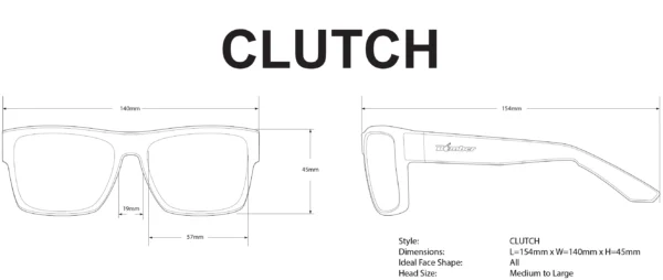 Clutch Bomb - Gafas de Sol Polarizadas Espejo ANSI Z87+ - Image 6