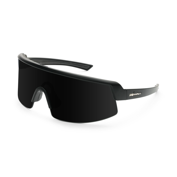 BRP111 Bomb Rippa Gafas de sol polarizadas oscuro con lente ahumado de seguridad ANSI Z87+ que flotan